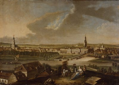 View over Potsdam from Brauhausberg by Johann Friedrich Meyer